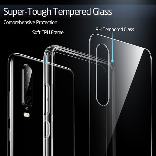 ESR Mimic Glas Cover Huawei P30 Clear