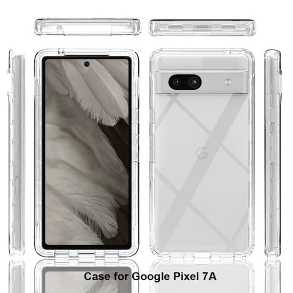 360 Heltäckande Skal Google Pixel 7a Transparent