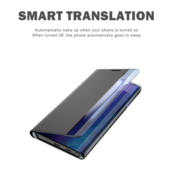 Samsung Galaxy S10 Etui Med Display Sort