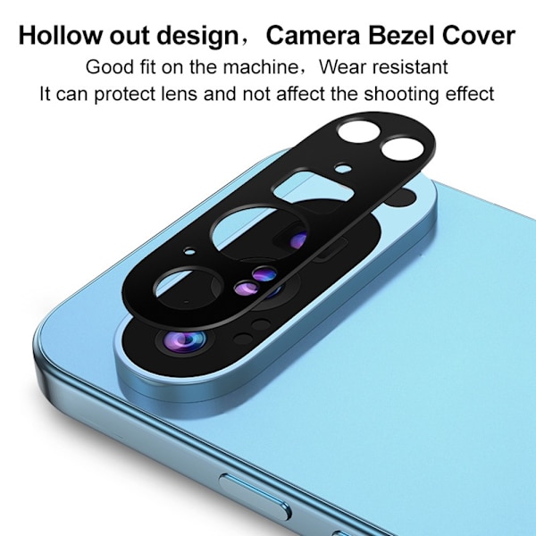 Imak Härdat Glas Linsskydd Google Pixel 9 Pro Svart