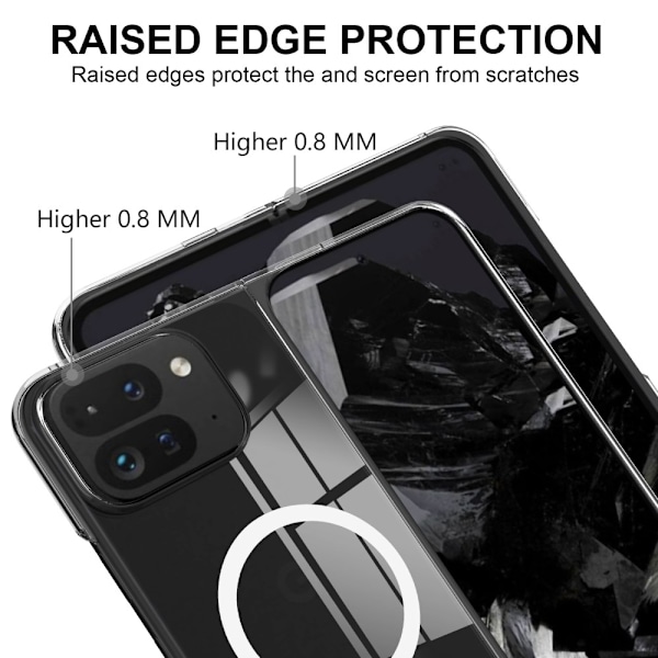 MagSafe Skal Google Pixel 9 Pro Fold Transparent