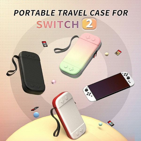 Kompakt Förvaringsväska Nintendo Switch 2 Multifärg
