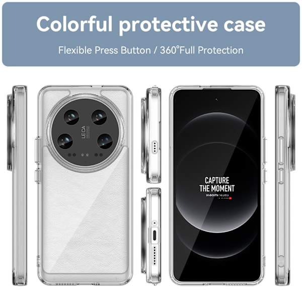 Hybrid Edge Case Xiaomi 14 Ultra Transparent