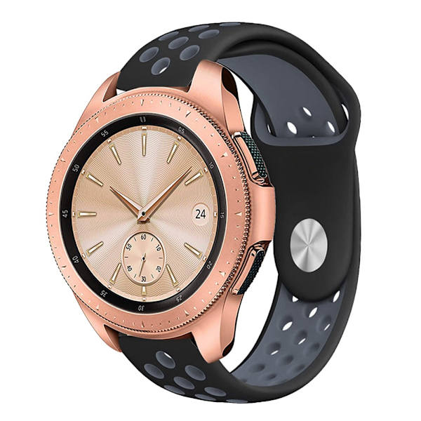 Sportarmband Samsung Galaxy Watch 42mm Svart/Grå