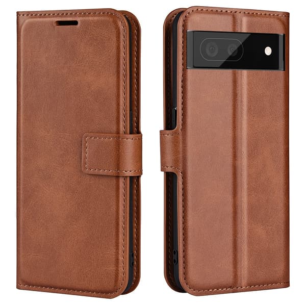 Plånboksfodral Läder Google Pixel 7 Pro Brun
