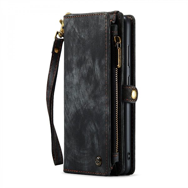 CaseMe Multi-Slot 2 i 1 Pungetui Galaxy S24 Plus Sort