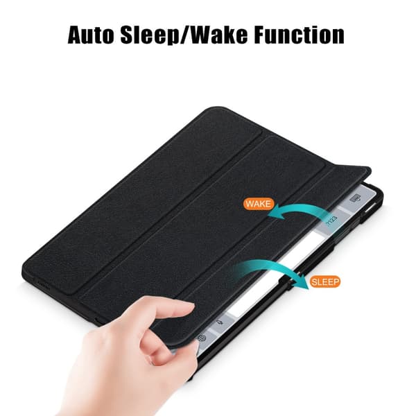 Samsung Galaxy Tab S9 Ultra Etui Tri-fold Sort