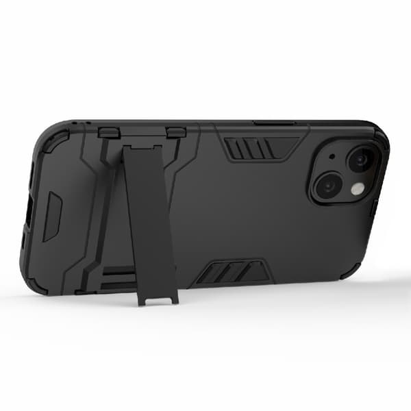 Kickstand-kuori iPhone 13 Musta