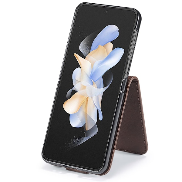LC.IMEEKE Pungetui Samsung Galaxy Z Flip 6 Brun