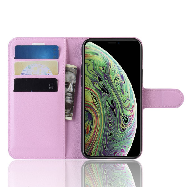 Mobiltelefon cover Læder iPhone 11 Pro Pink