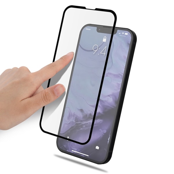 Mocolo Heltäckende Hærdet Glas Skærmbeskytter iPhone 13 Pro Max Sort