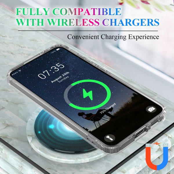 MagSafe-kuori Samsung Galaxy S24 Plus - Läpinäkyvä