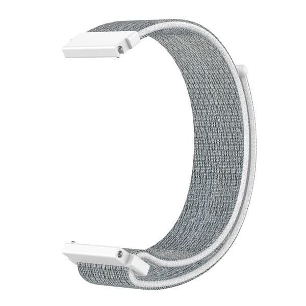 Nylonrem til Samsung Galaxy Watch 7 44mm Grå/Hvid