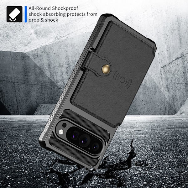 Multi-Slot Case Google Pixel 9 Svart