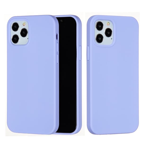 iPhone 13 Pro Max Skal Silikon Lilla