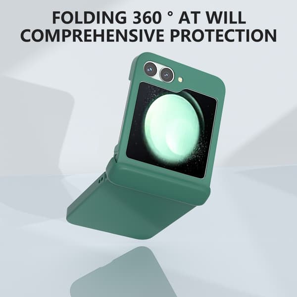 Hårdskal Gummerat Hinge Protection Samsung Galaxy Z Flip 7 FE Gr