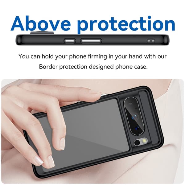 Hybrid Edge Skal Google Pixel 8 Pro Svart