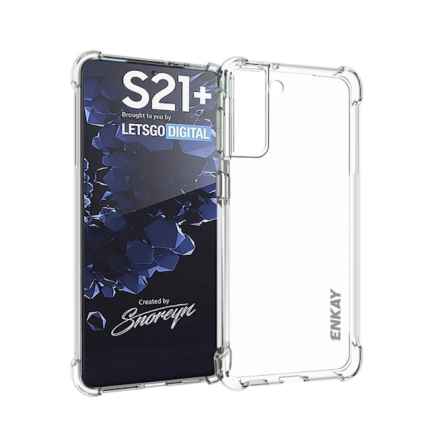 ENKAY TPU -kuori ja 0,2 mm näytönsuoja Samsung Galaxy S21 Plus -puhelimeen