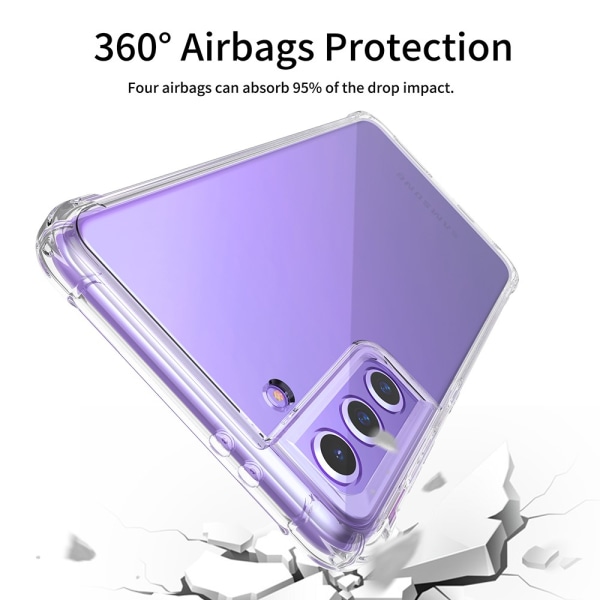 LEEU DESIGN Air TPU Cover Samsung Galaxy S21 Plus Gennemsigtig