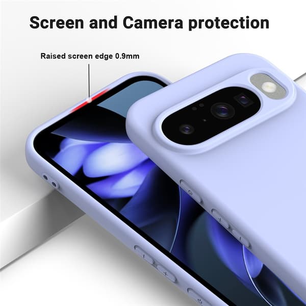 Silikonskal Google Pixel 10 Lila