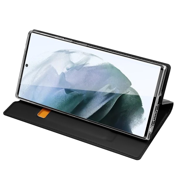 Dux Ducis Skin Pro Læderetui Samsung Galaxy S22 Ultra Sort