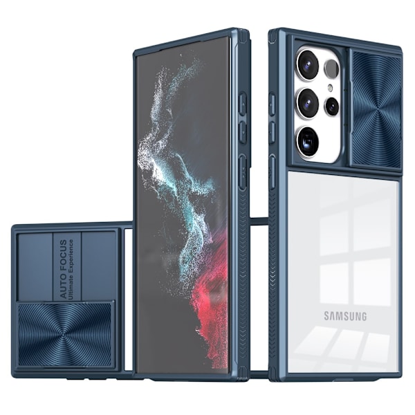 Skal Med Kameraskydd Samsung Galaxy S25 Ultra Blå