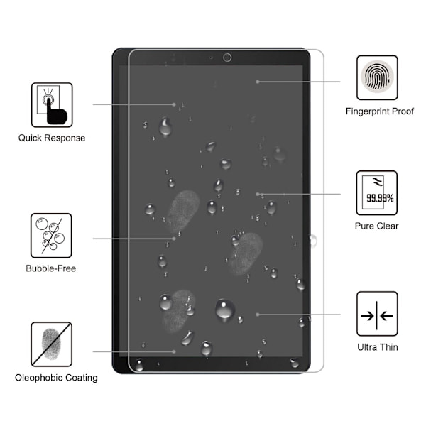 Skärmskydd Härdat Glas Samsung Galaxy Tab A 10.1 2019