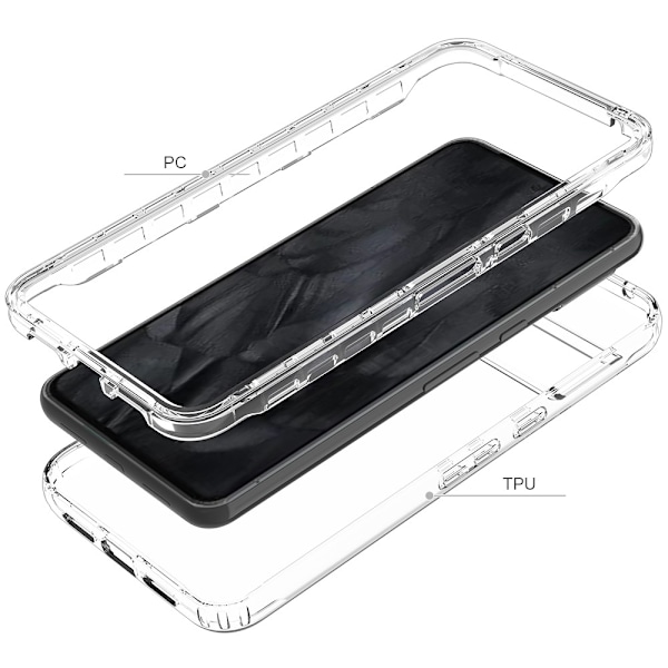 Allround Cover Skal Google Pixel 8 Pro Transparent