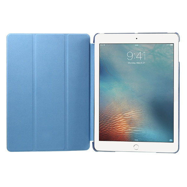 iPad 9.7 5. generation (2017) etui Tri-fold blå