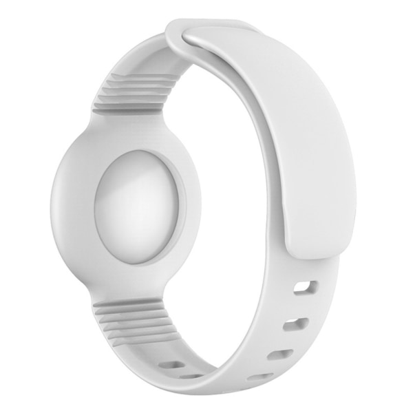 Apple AirTag Silikonarmband Vit