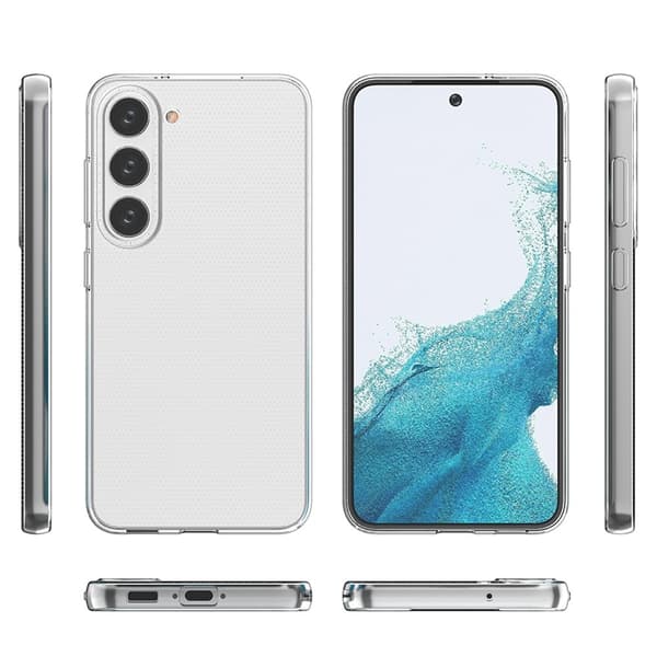 Samsung Galaxy S23 Skal TPU Transparent