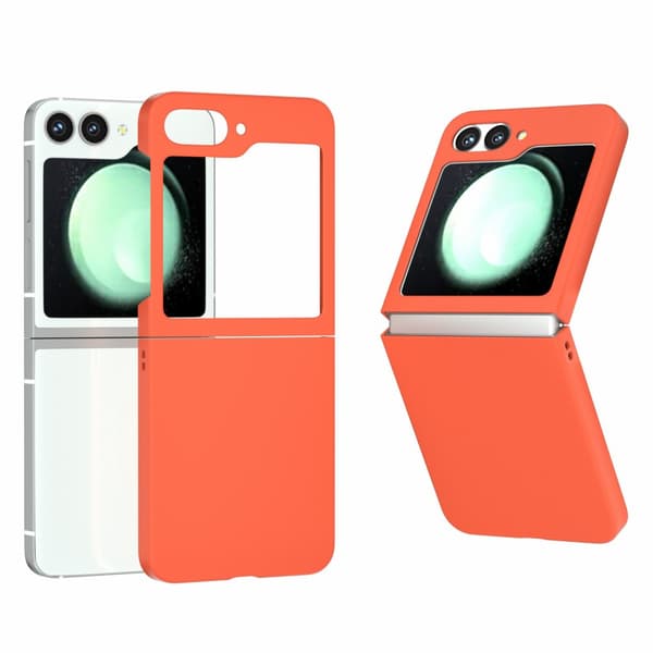 Hårdskal Gummerat Samsung Galaxy Z Flip 7 FE Orange
