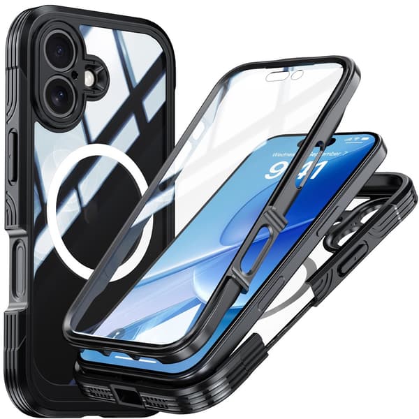 Ultra Full Protection MagSafe Case iPhone 17 Black