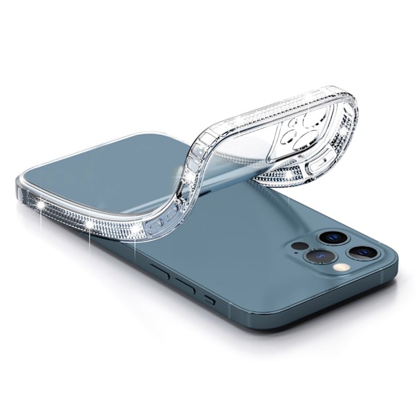 Rhinestone TPU Case iPhone 13 Pro Clear