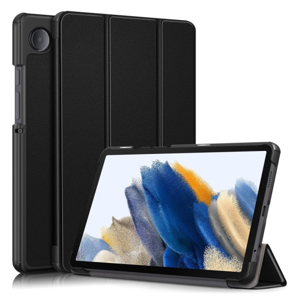 Samsung Galaxy Tab A9 -kotelo, kolminkertainen musta