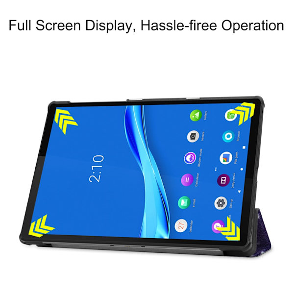 Lenovo Tab M10 Plus 10.3 tähtitaivas kolmiosa kotelo