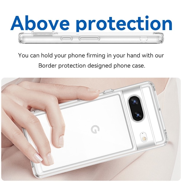 Hybrid Edge Case Google Pixel 7 Transparent