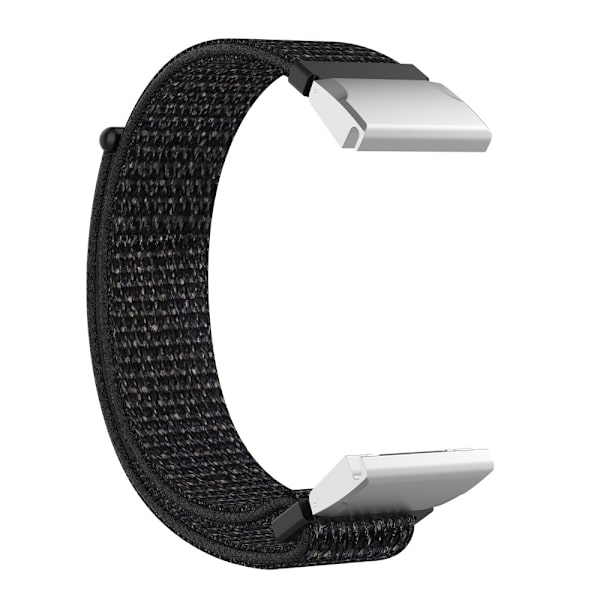 Nylonarmband Garmin Fenix 5/5 Plus/6/6 Pro Svart