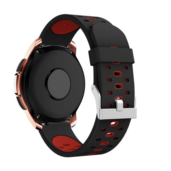 Sportarmbånd Samsung Galaxy Watch Active Sort/Rød