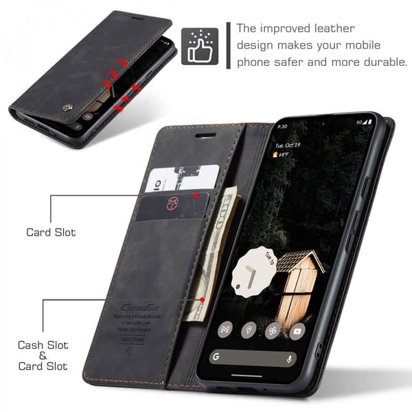 CaseMe Slim Pung Etui Google Pixel 10 Pro XL Sort
