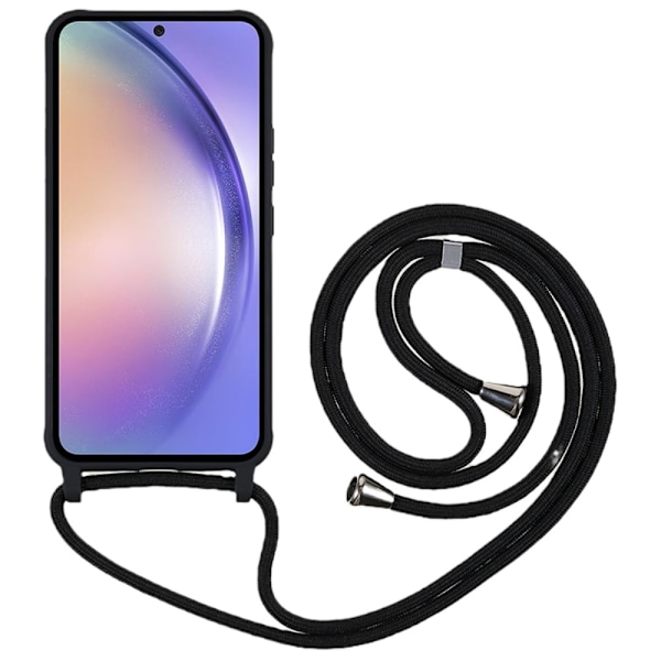 Samsung Galaxy S25 Skal Halskæde Sort