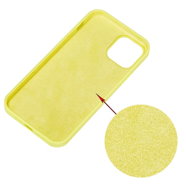 Silikonecover iPhone 15 Pro Max Gul