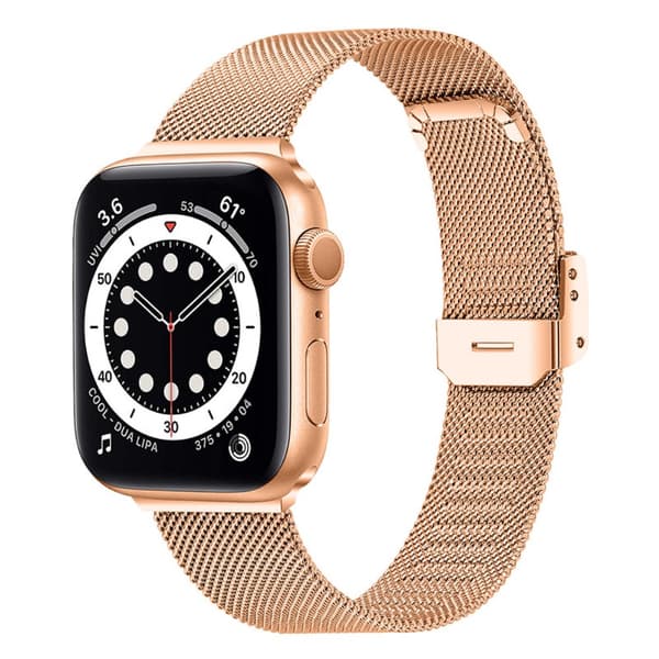 Milanese Bracelet Apple Watch 38/40/41mm Rose Guld