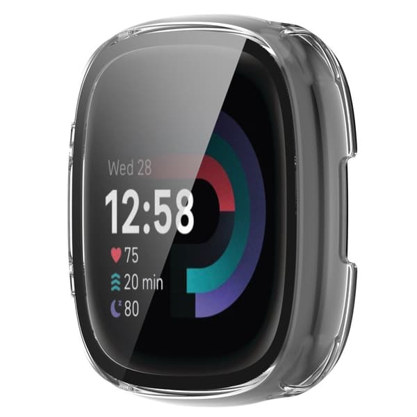 Hårdt cover Fitbit Versa 4/Sense 2 Transparent