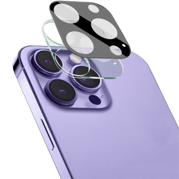 Imak Karkaistu lasi linssisuoja iPhone 15 Pro/iPhone 15 Pro Max Musta