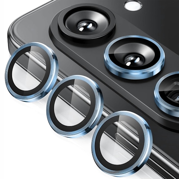 Hat Prince Härdat Glas Linsskydd Samsung Galaxy Z Fold 6 Blå