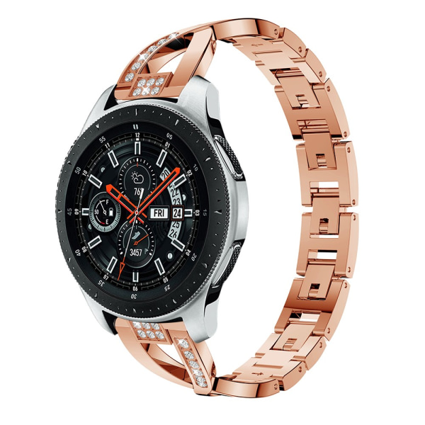 Rhinestone Kristallarmband Samsung Galaxy Watch 46mm Rose Guld