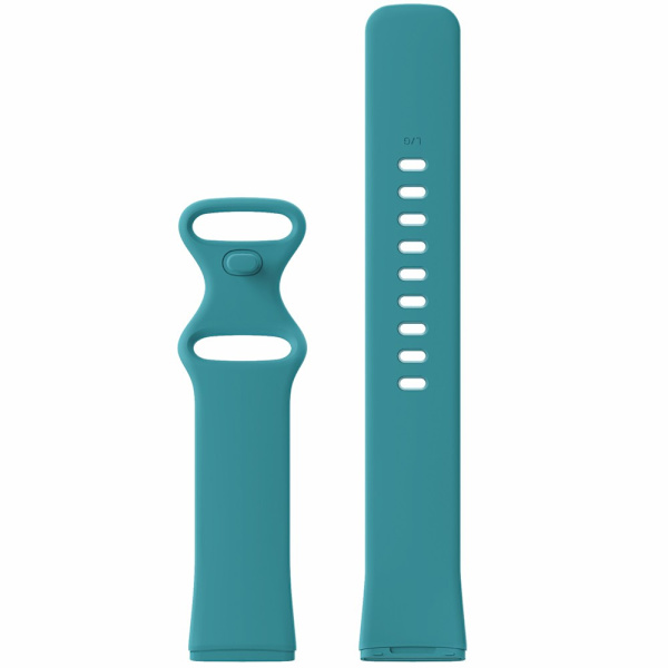 Silikonarmband Fitbit Versa 3/Sense Cyan