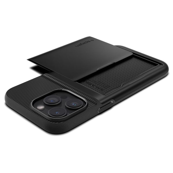 Spigen iPhone 15 Pro Max Case Slim Armor CS Black