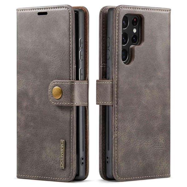 DG.MING 2-i-1 Magnetiskt Plånboksfodral Samsung Galaxy S23 Ultra